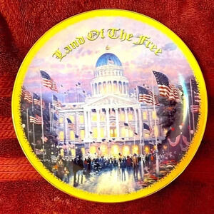 Flags over the Capitol by Thomas Kincaid 2002